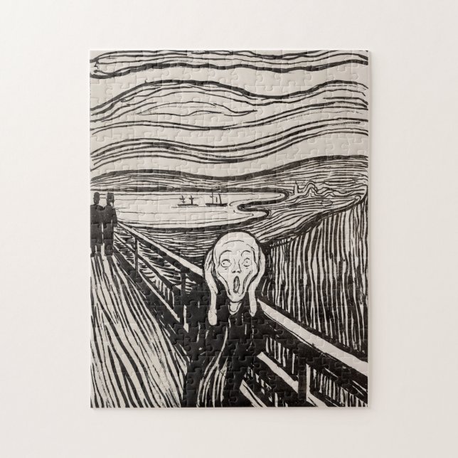 The Scream by Edvard Munch Jigsaw Puzzle (Vertical)