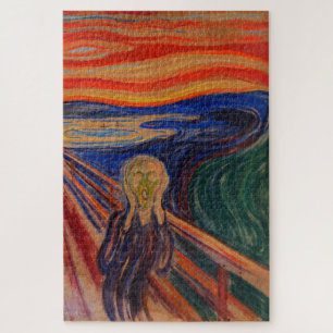 The Scream by Edvard Munch Jigsaw Puzzle