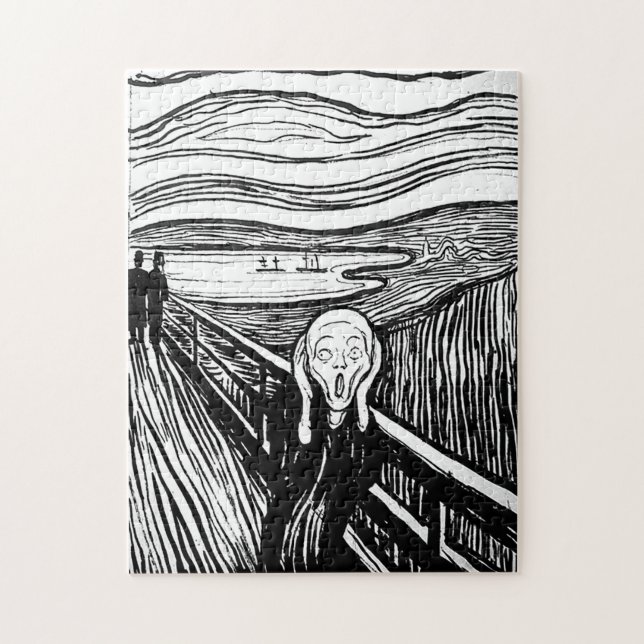 The Scream by Edvard Munch Jigsaw Puzzle (Vertical)