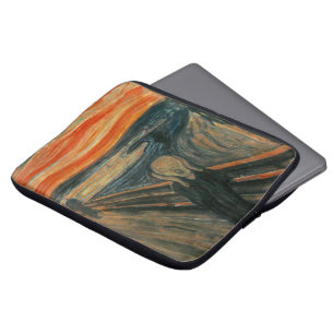 The Scream by Edvard Munch Laptop Sleeve