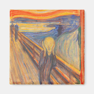 The Scream by Edvard Munch Magnet