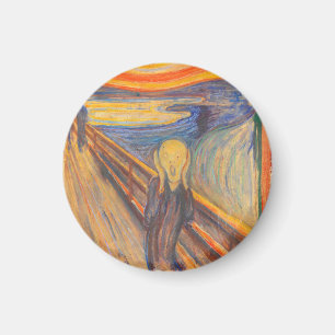 The Scream by Edvard Munch Magnet