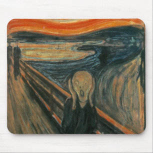 The Scream by Edvard Munch Mouse Pad