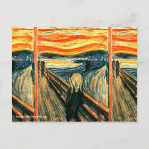 The Scream by Edvard Munch Postcard