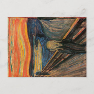 The Scream by Edvard Munch Postcard