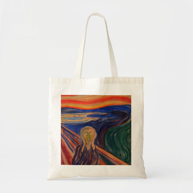 The Scream by Edvard Munch Tote Bag (Front)