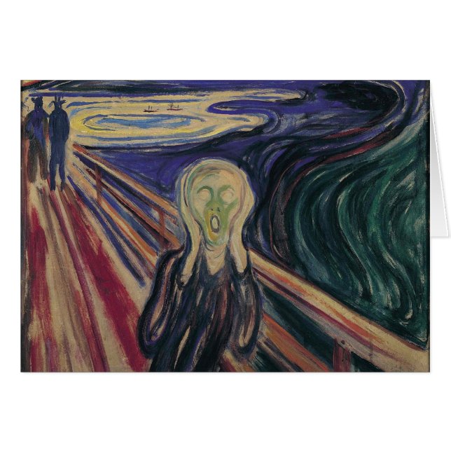 The Scream by Edvard Munch, Vintage Expressionism (Front Horizontal)