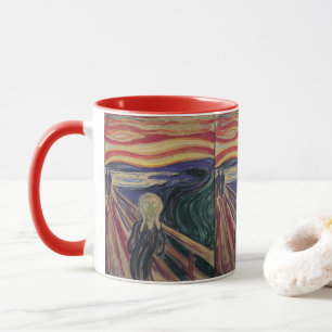 The Scream by Edvard Munch, Vintage Expressionism Mug