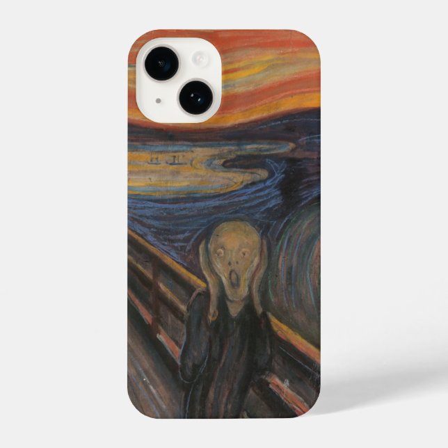 The Scream by Munch iPhone Case (Back)