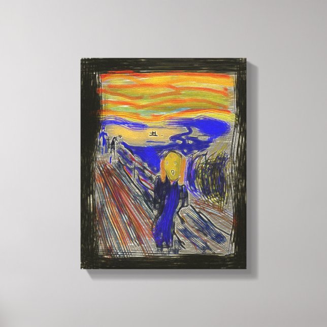 The Scream Canvas Print (Front)