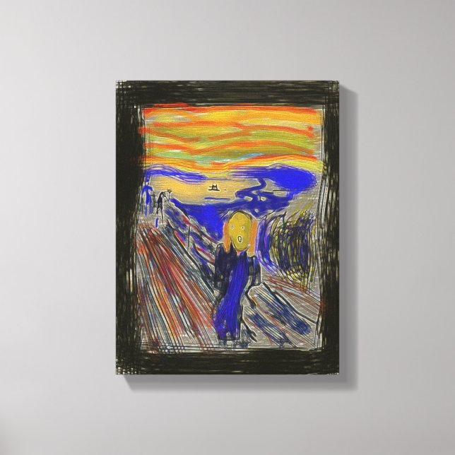 The Scream Canvas Print (Front)