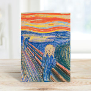 The Scream Edvard Munch Card