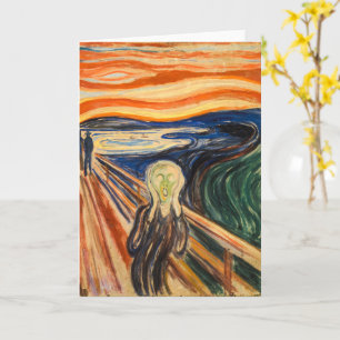 The Scream   Edvard Munch   Card