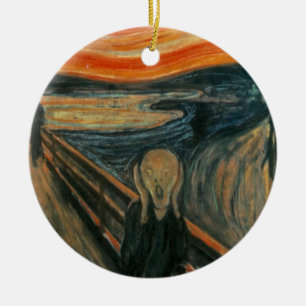 The Scream - Edvard Munch Ceramic Ornament
