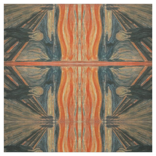 The Scream - Edvard Munch Fabric (Swatch)