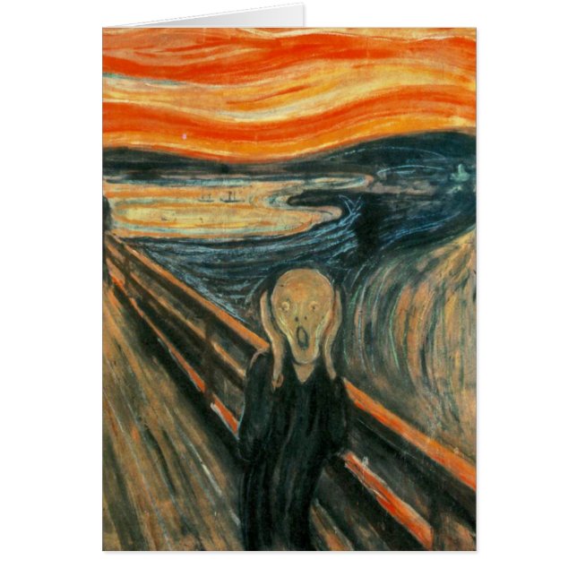The Scream Edvard Munch Modern Expressionist Art (Front)