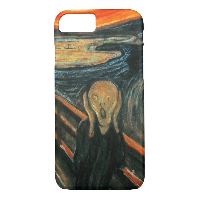 The Scream Edvard Munch Modern Expressionist Art Case-Mate iPhone Case (Back)