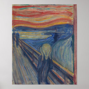The Scream, Edvard Munch Poster