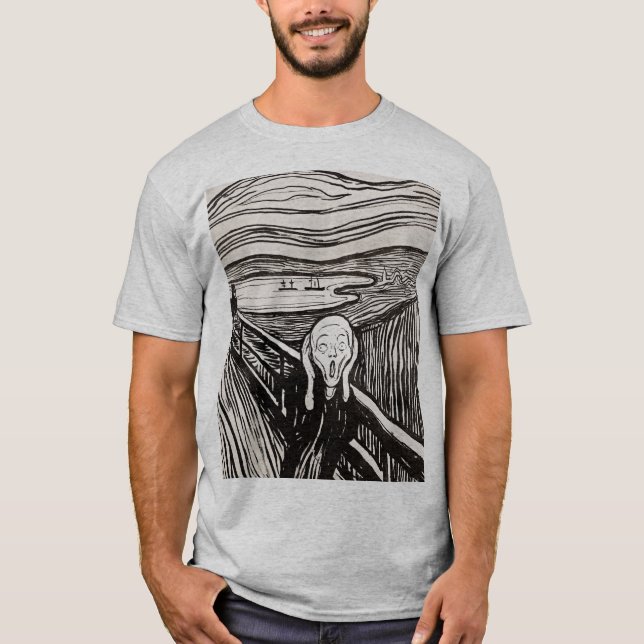 The Scream Edvard Munch T-Shirt (Front)