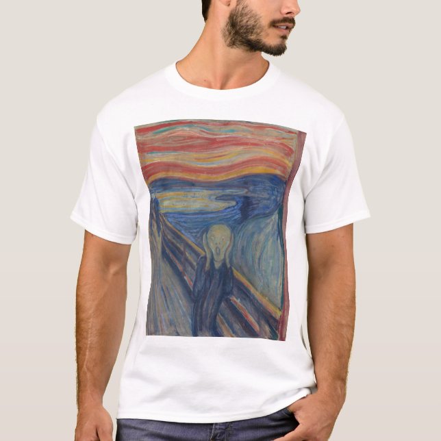 The Scream, Edvard Munch T-Shirt (Front)