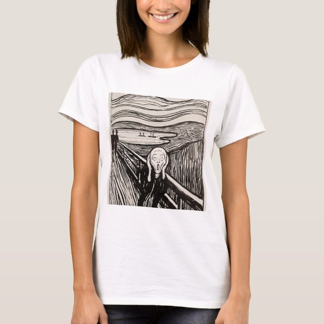 The Scream Edvard Munch T-Shirt (Front)