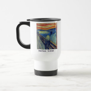The Scream Edvard Munch The Scream Travel Mug