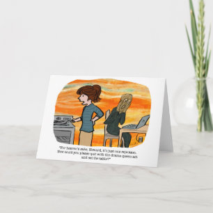 The Scream greeting card for writers