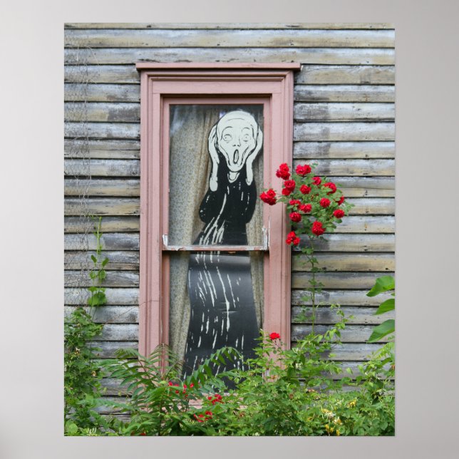 The Scream in a Window Poster (Front)