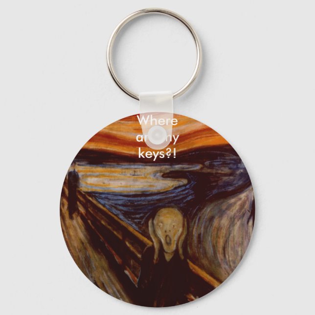 The Scream Keychain (Front)