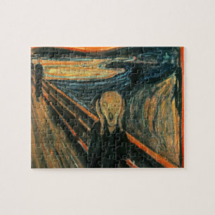 The Scream Munch Modern Art Abstract Jigsaw Puzzle
