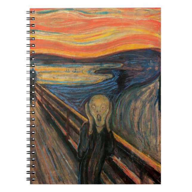 'The Scream' Notebook (Front)