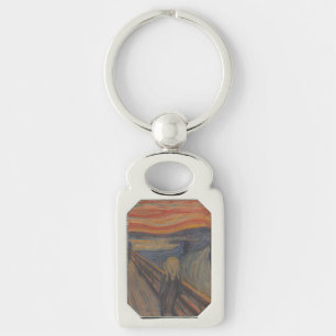 The Scream of Nature by Edvard Munch 1893 Keychain