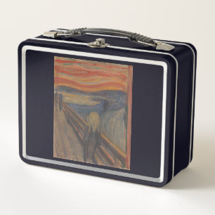 The Scream of Nature by Edvard Munch 1893 Metal Lunch Box
