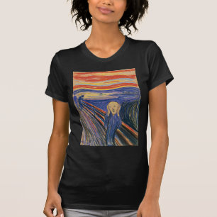 The Scream (pastel 1895) High Quality T-Shirt