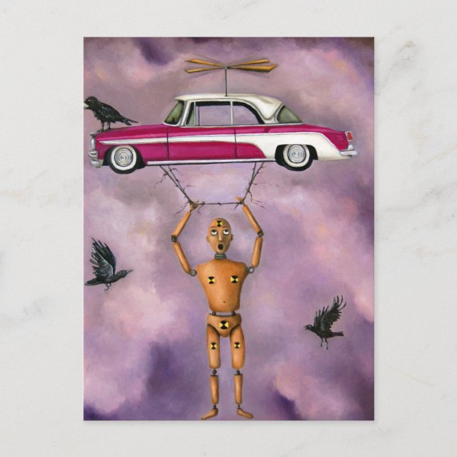 The Scream Postcard (Front)