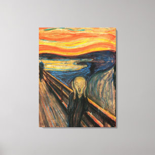 The Scream -  Stretched Canvas Reproduction