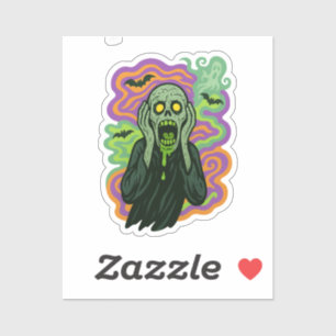 The Scream – Zombie Cartoon