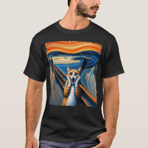  The Screaming Cat T-Shirt