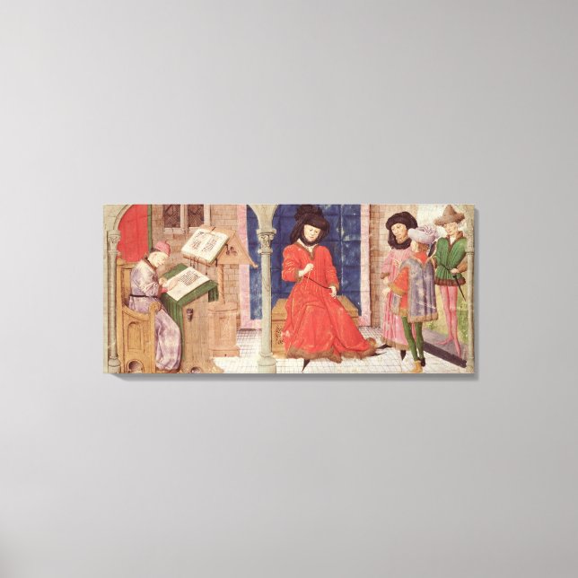 The Scribe Canvas Print (Front)