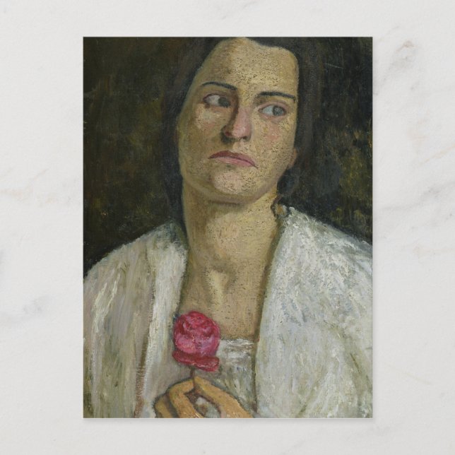 The Sculptress Clara Rilke-Westhoff  1905 Postcard (Front)