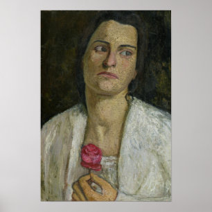 The Sculptress Clara Rilke-Westhoff  1905 Poster