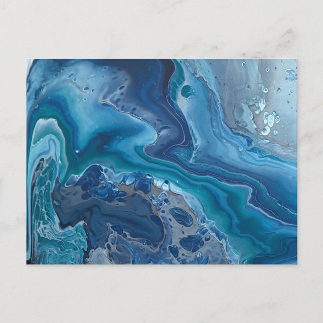 The sea abyss postcard (Front)