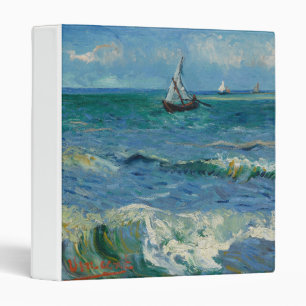 The Sea at Les Saintes Maries de la Mer   Van Gogh Binder