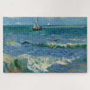 The Sea at Les Saintes Maries de la Mer   Van Gogh Jigsaw Puzzle