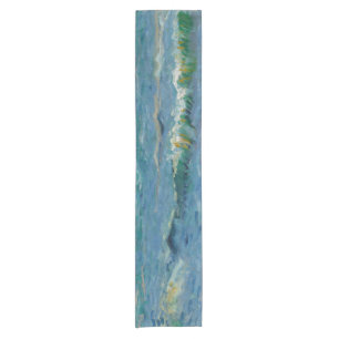 The Sea at Les Saintes Maries de la Mer Van Gogh Short Table Runner
