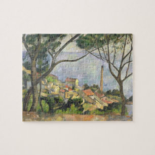 The Sea at l'Estaque, 1878 Jigsaw Puzzle