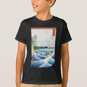 The sea at Satta in Suruga Province T-Shirt