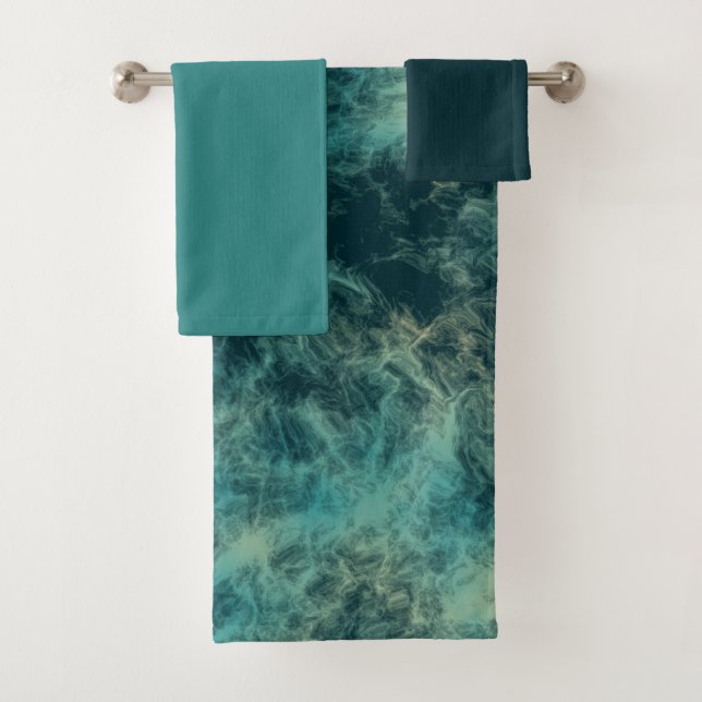 The Sea  Bath Towel Set (Insitu)