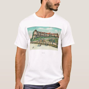The Sea Beach Hotel from the Beach T-Shirt