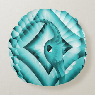 The Sea bird..... Round Pillow